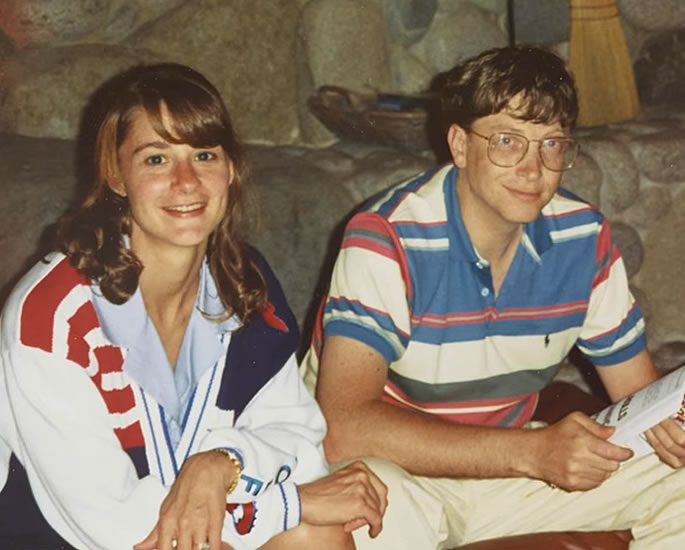 Bill Gates and Wife Melinda announce Their Divorce - young