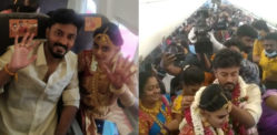 Indian Couple book Plane & Marry on Flight with 170 Guests f