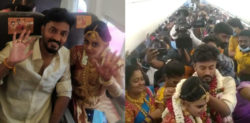 Indian Couple book Plane & Marry on Flight with 170 Guests