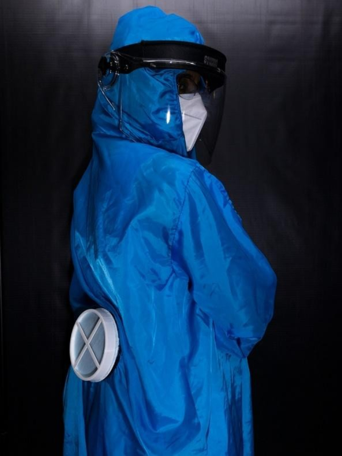 Indian Student designs Ventilation System for PPE Kits - ventilation