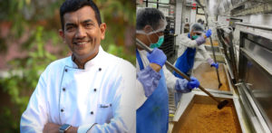 Sanjeev Kapoor providing Meals to Indian Healthcare Workers f