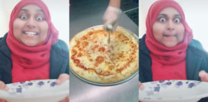 Shumirun Nessa's Funny Pizza Video on TikTok f