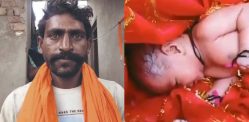 Indian Boatman rescues Baby Girl in Box in Ganges f