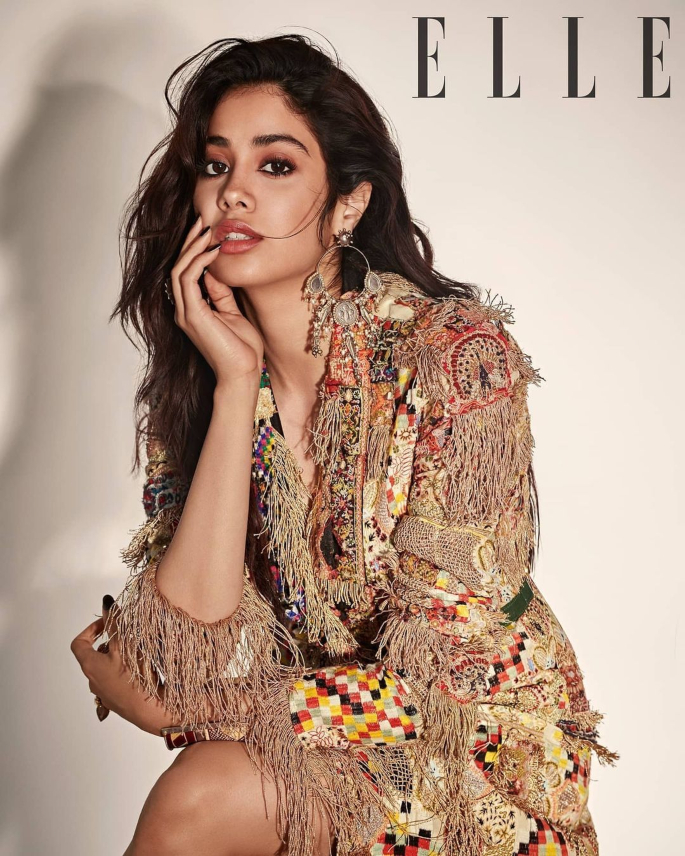 Janhvi Kapoor shines in Elle India Cover Shoot - actress