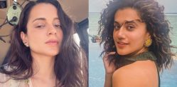 Kangana reacts to Taapsee Pannu calling her 'Irrelevant' f