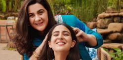 Sara Ali Khan & Mother Endorse Haircare Brand Together