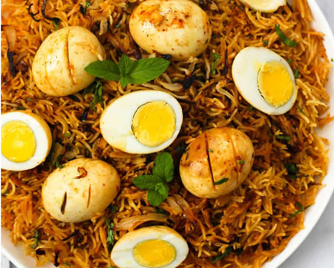 5 Indian Egg Recipes to Make - biryani