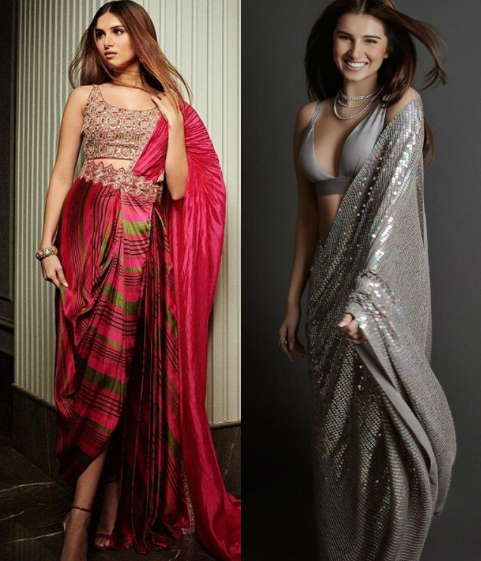 Why Tara Sutaria is Bollywood's new Fashion Queen - saris
