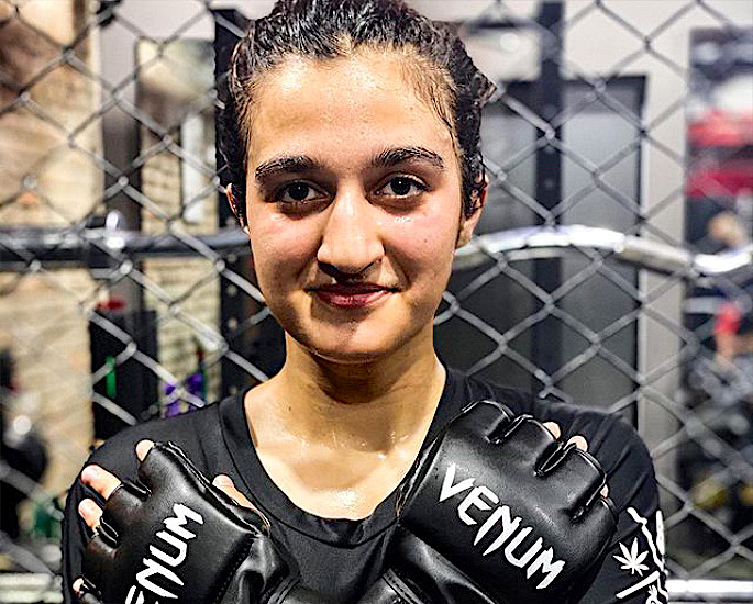 6 Top Pakistani Female MMA Fighters that Pack a Punch - Saria Khan