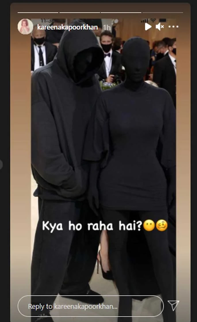 Kareena Kapoor reacts to Kim Kardashians outfit - post