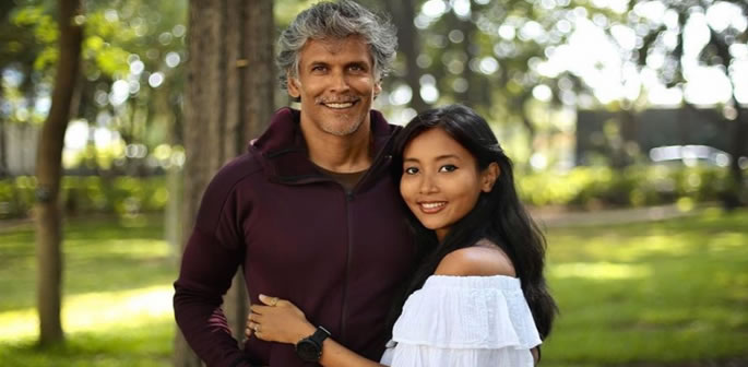Milind Soman reacts to Wife’s Self-Love Video f