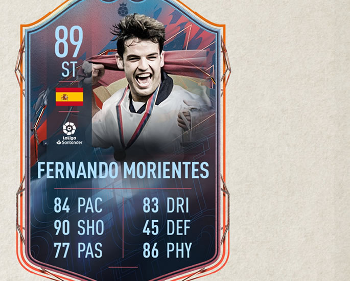 The Icons & Heroes of FIFA 22 Ultimate Team - morientes