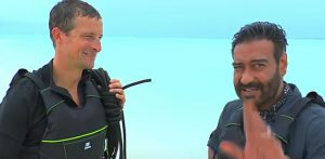 Ajay Devgn shows his Survival Prowess with Bear Grylls f