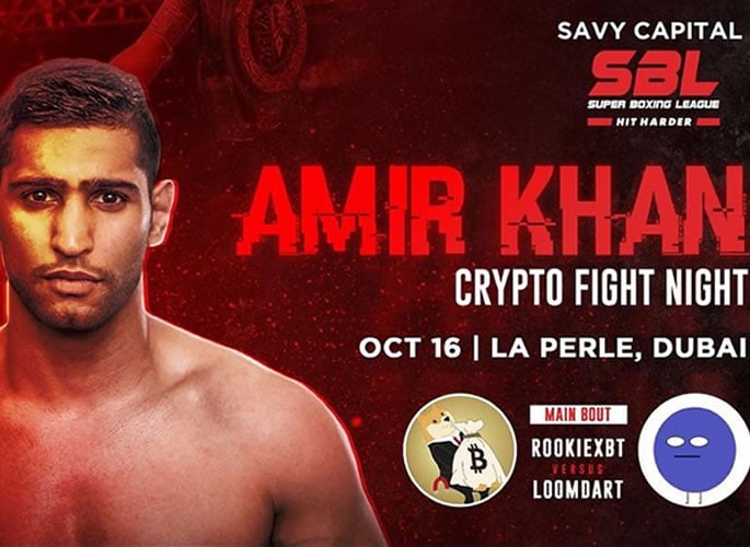 Amir Khan's Super Boxing League to host 'Crypto Fight Night'