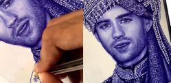 Artist draws Zayn Malik as Indian Groom in Viral Video f