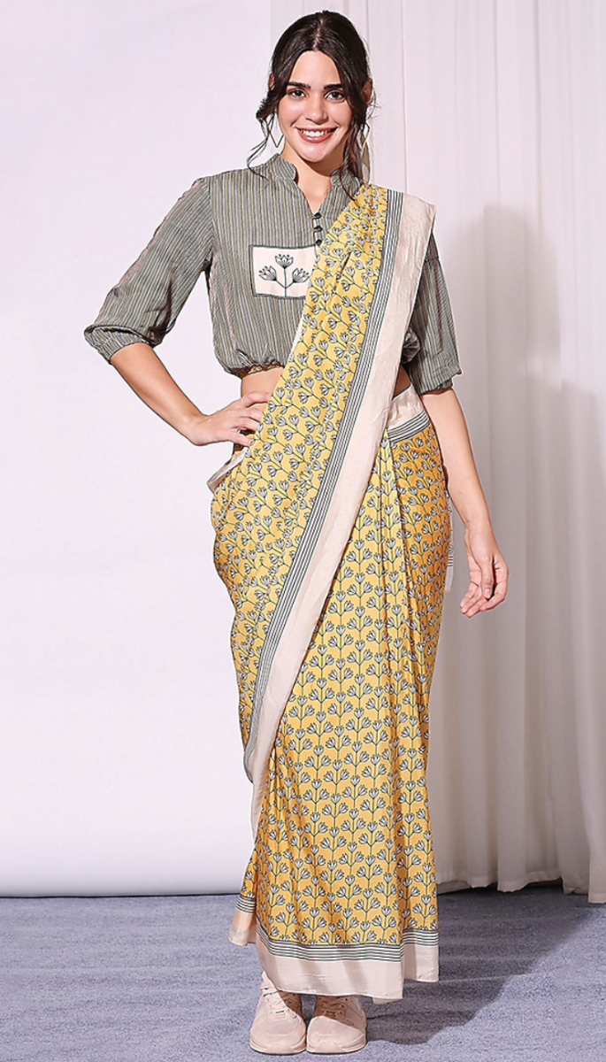 Gorgeous Saree Fashion Trends for 2022 - 5-2