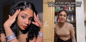 Twitizens react to TikTok Video about Indian Food f