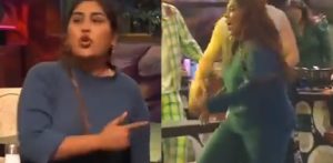 Afsana Khan tries to Hurt Herself with Knife on Bigg Boss 15 f