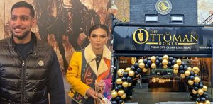 Amir Khan launches Kebab Shop in Ilford f
