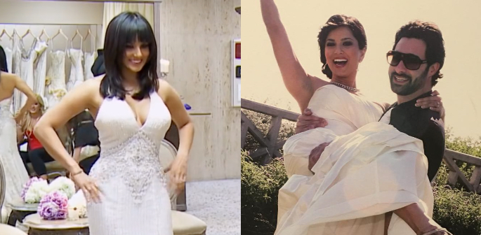 Did Sunny Leone's Wedding Dress cost $4,000? | DESIblitz