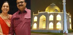 Indian Teacher builds Taj Mahal Home for Wife f