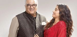 Janhvi Kapoor Pens Note for Father Boney Kapoor f