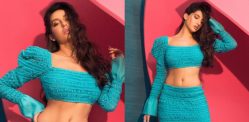 Nora Fatehi sizzles in sky blue co-ord set - f
