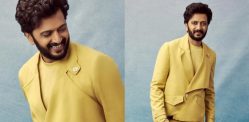 Ritesh Deshmukh looks dapper in all-yellow outfit - f