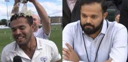 Yorkshire Teammate Pours Beer over Azeem Rafiq in Video
