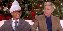 Anaik Sachdev aged 9 appears on The Ellen Show