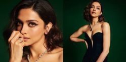 Deepika Padukone brings Hollywood Glamour in Velvet Gown