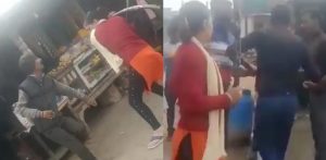 Indian Daughter Beats Shopkeeper for Assaulting Father