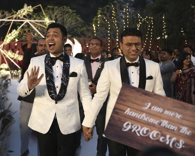Indian Same-Sex Couple Marry in Lavish Ceremony 2