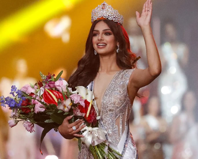 India's Harnaaz Sandhu wins Miss Universe 2021 2