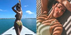 Malaika Arora flaunts Figure in Bikini on Yacht