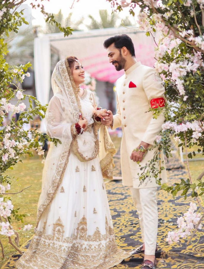 Pakistani TikTok Stars Share Beautiful Wedding Photos (6)