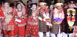 Six Sisters wed Six Brothers in Pakistan - f