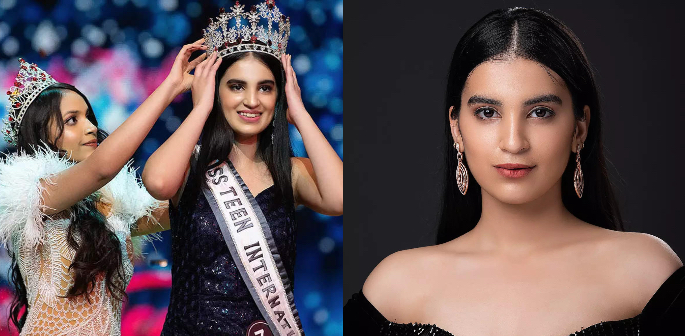 Mannat Siwach alitawazwa Miss Teen International India 2022 - f