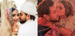 Saboor Aly & Ali Ansari criticised for PDA during Wedding
