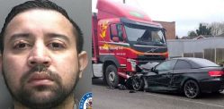 Speeding Drink Driver jailed after Head-On Lorry Crash