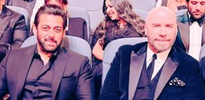What did Salman Khan say When He met John Travolta? - f