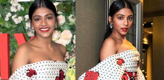 Bridgerton's Charithra Chandran stuns at World Premiere