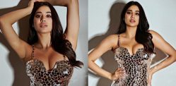 Janhvi Kapoor sets Internet on Fire in Shimmery Dress