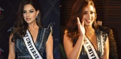 Miss Universe 2021 Harnaaz Sandhu dazzles in Blue Gown