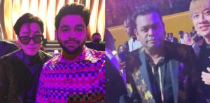 AR Rahman meets BTS members at Grammys 2022 - F-2