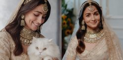 Alia Bhatt shares New Pics from Wedding with ‘Cat of Honour'