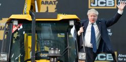 Boris Johnson sparks Backlash over Visit to Indian JCB Factory