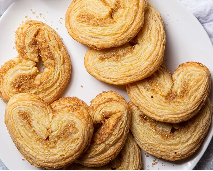 Little Hearts Beloved Indian Biscuits & its History - palmiers