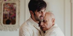 Mahesh Bhatt hugs Son-in-law Ranbir Kapoor in Emotional Pics