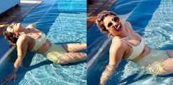 Priyanka Chopra flaunts her Toned Legs in Pool Pics